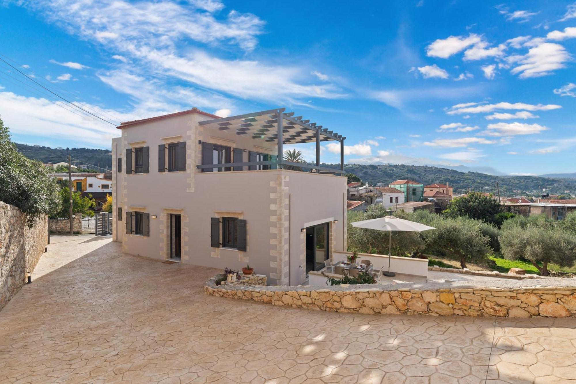 Brand New Villa Volakas By Apokoronas Villas Gavalochori Exterior foto