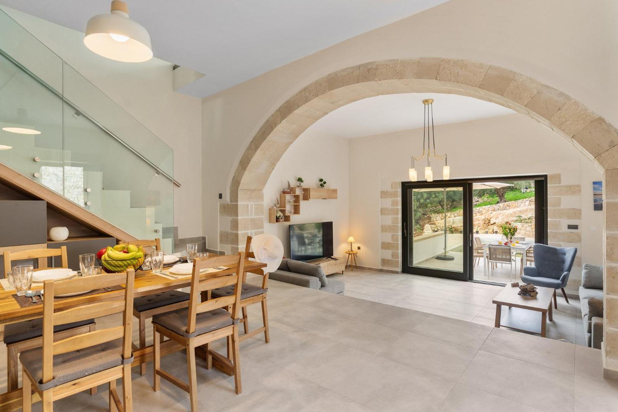 Brand New Villa Volakas By Apokoronas Villas Gavalochori Exterior foto