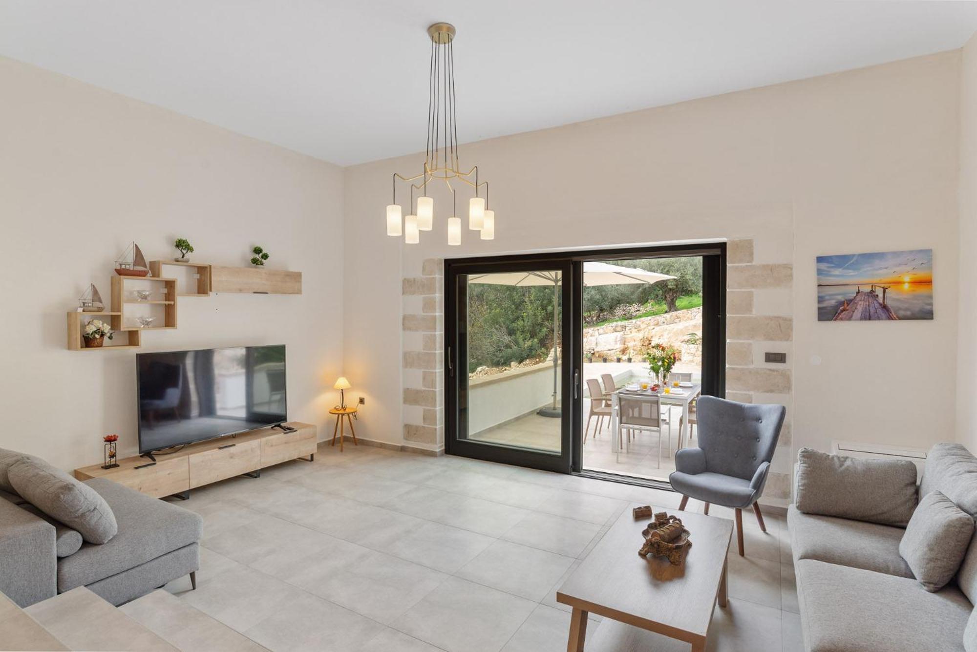 Brand New Villa Volakas By Apokoronas Villas Gavalochori Exterior foto